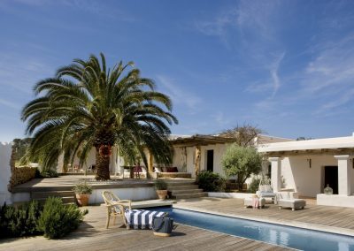 villa a louèr avec piscine formentera